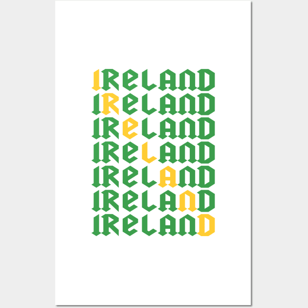 Ireland Wall Art by Confusion101